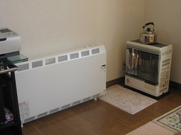 電化リフォーム（蓄熱暖房器） 居間3.3kWファンレスタイプ